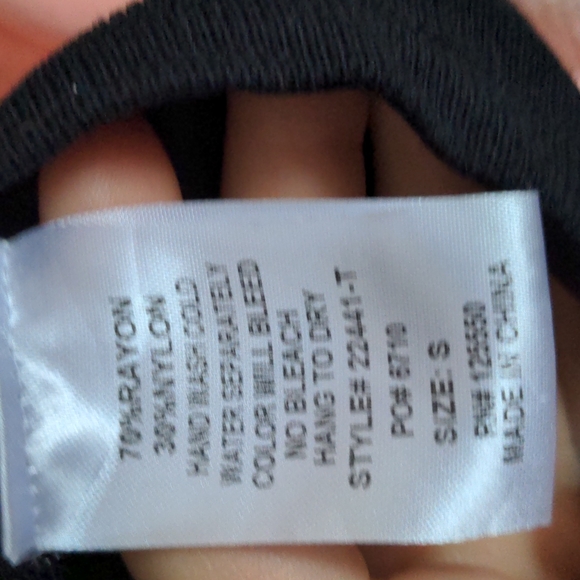 XS/S Hera Black Knit Camisole - Picture 13 of 13